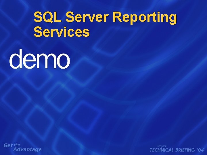 SQL Server Reporting Services 