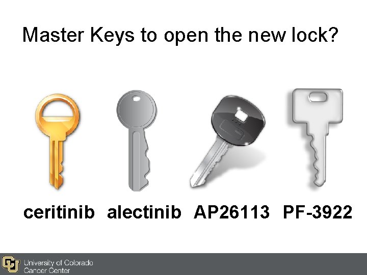 Master Keys to open the new lock? ceritinib alectinib AP 26113 PF-3922 Master Keys to open the new lock? ceritinib alectinib AP 26113 PF-3922
