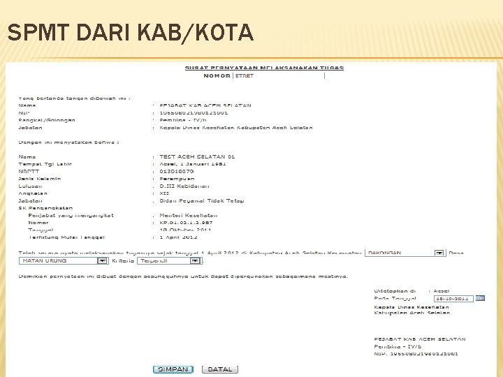 SPMT DARI KAB/KOTA 24 