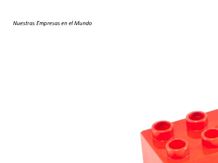Nuestras Empresas en el Mundo 
