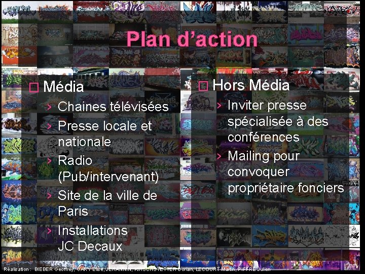 Plan d’action � Média › Chaines télévisées › Presse locale et nationale › Radio