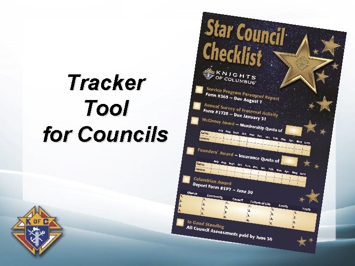 Tracker Tool for Councils 