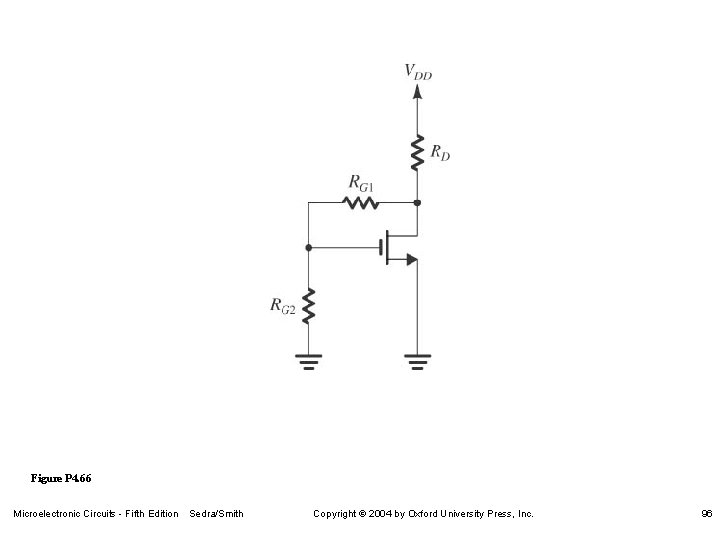 Figure P 4. 66 Microelectronic Circuits - Fifth Edition Sedra/Smith Copyright 2004 by Oxford