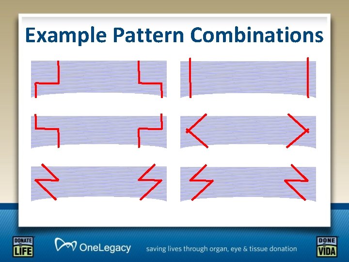 Example Pattern Combinations 