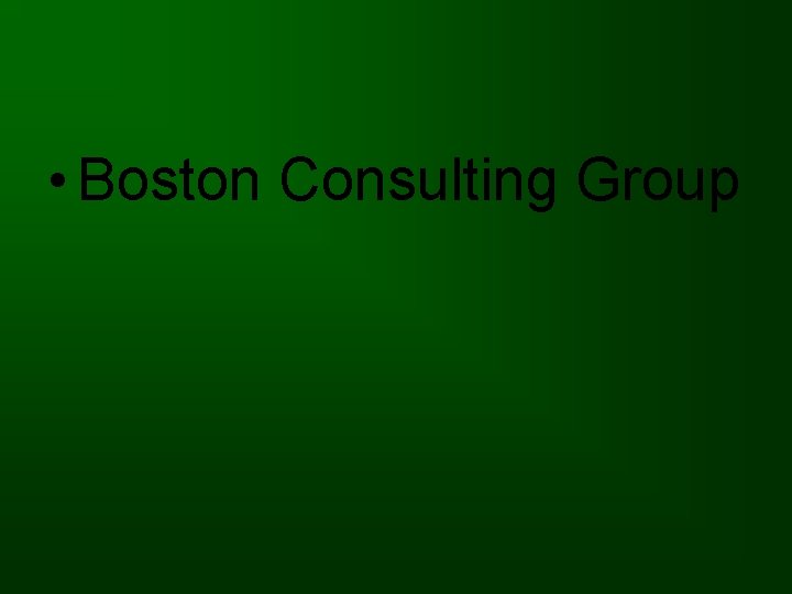  • Boston Consulting Group 