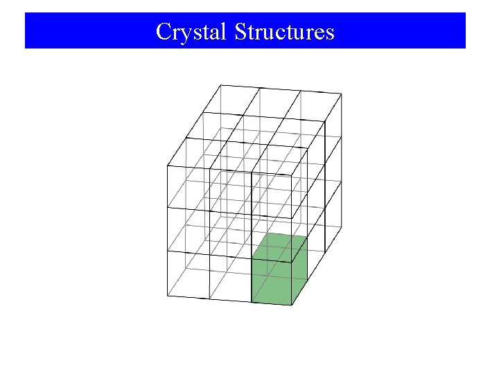 Crystal Structures 