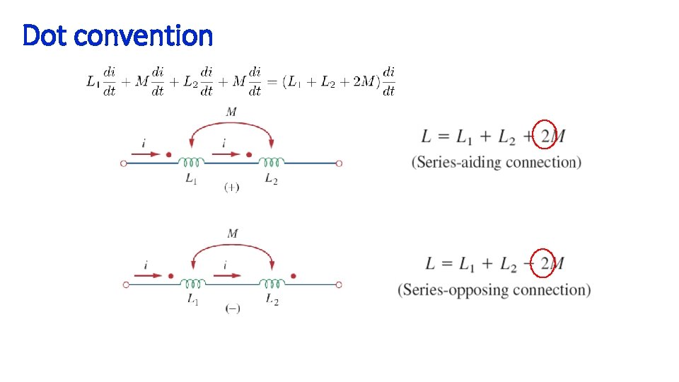 Dot convention 