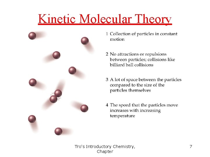 Kinetic Molecular Theory Tro's Introductory Chemistry, Chapter 7 