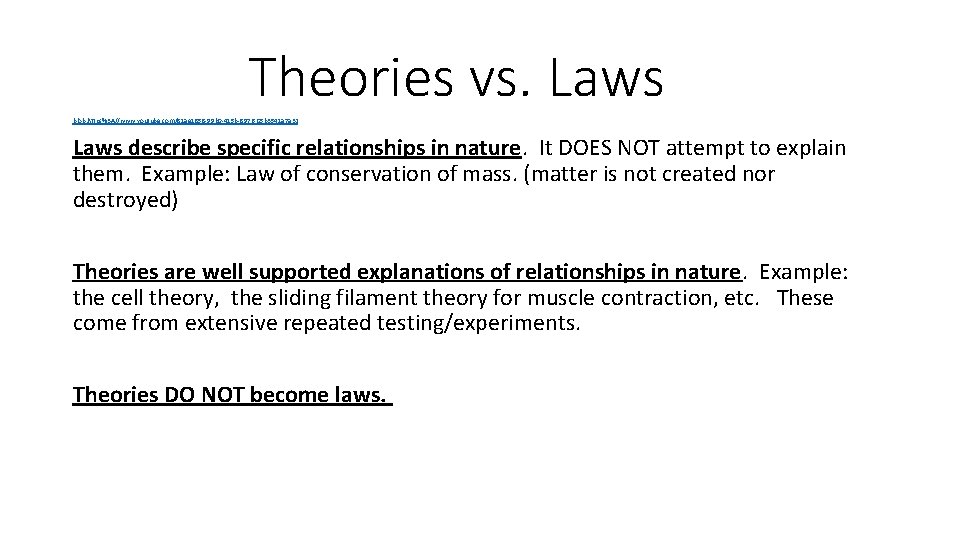 Theories vs. Laws blob: https%3 A//www. youtube. com/81 ae 1858 -99 b 0 -415