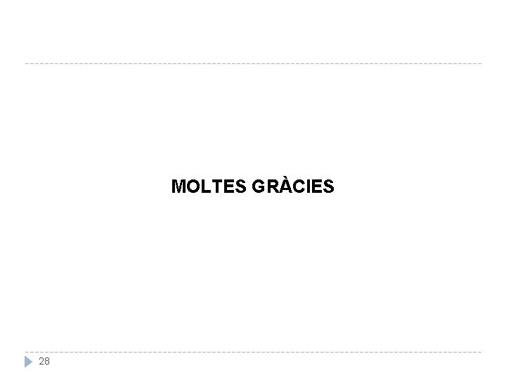 MOLTES GRÀCIES 28 