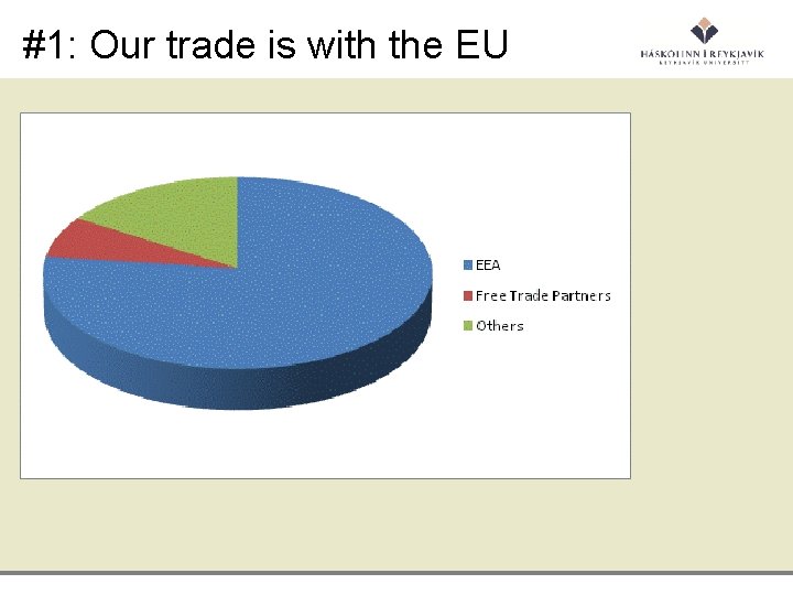 #1: Our trade is with the EU 