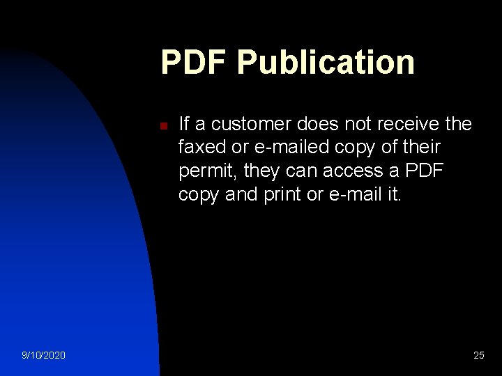 PDF Publication n 9/10/2020 If a customer does not receive the faxed or e-mailed