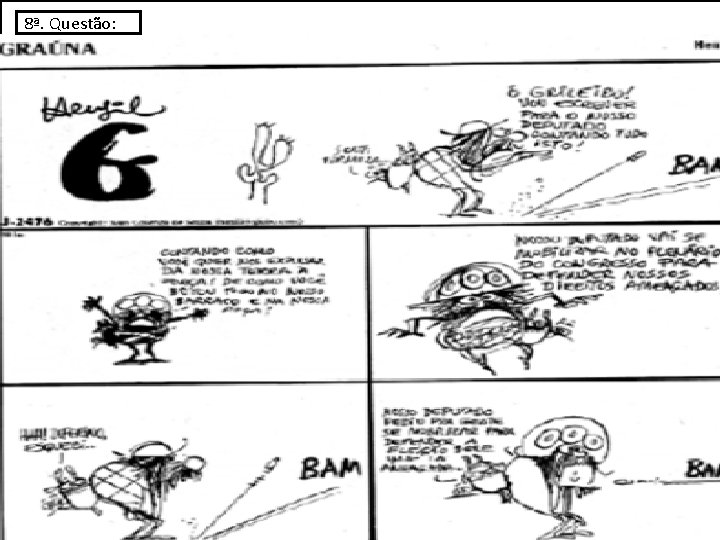 8ª. Questão: 