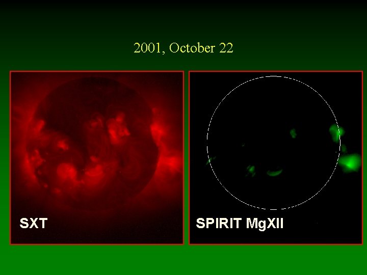 2001, October 22 SXT SPIRIT Mg. XII 