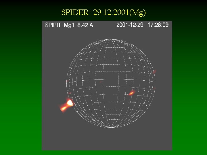 SPIDER: 29. 12. 2001(Mg) 