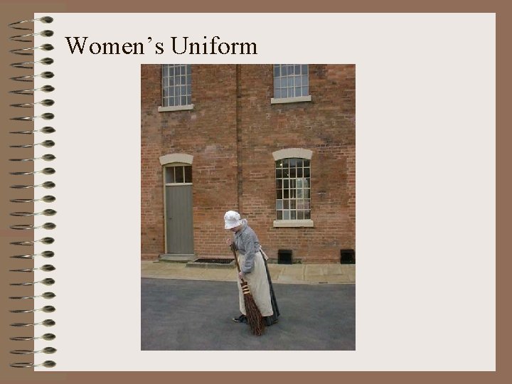 Women’s Uniform 