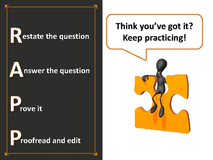 R A P P estate the question nswer the question rove it roofread and R A P P estate the question nswer the question rove it roofread and