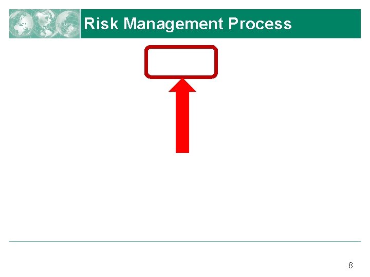 Risk Management Process 8 