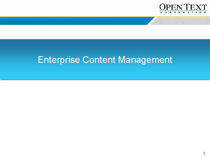 Enterprise Content Management 3 