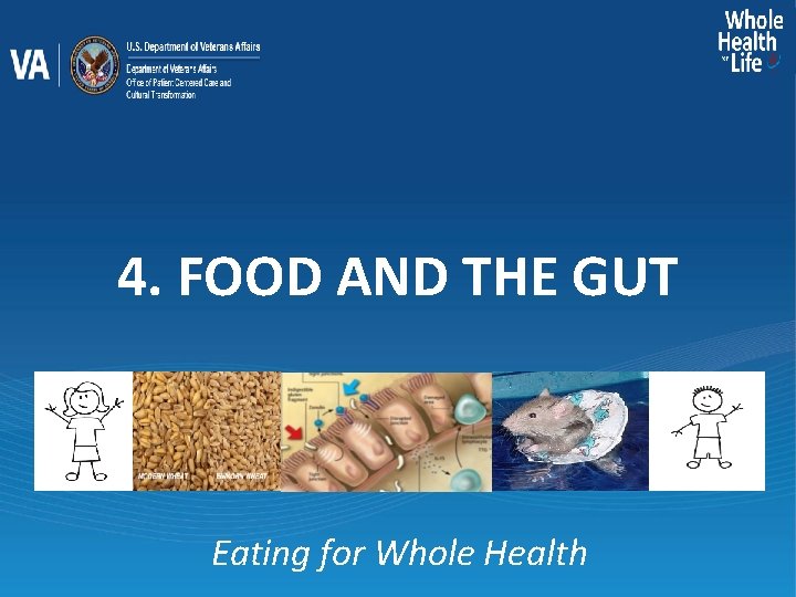 4. FOOD AND THE GUT Eating for Whole Health 