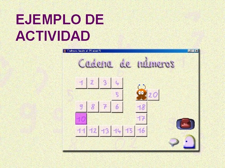 EJEMPLO DE ACTIVIDAD 
