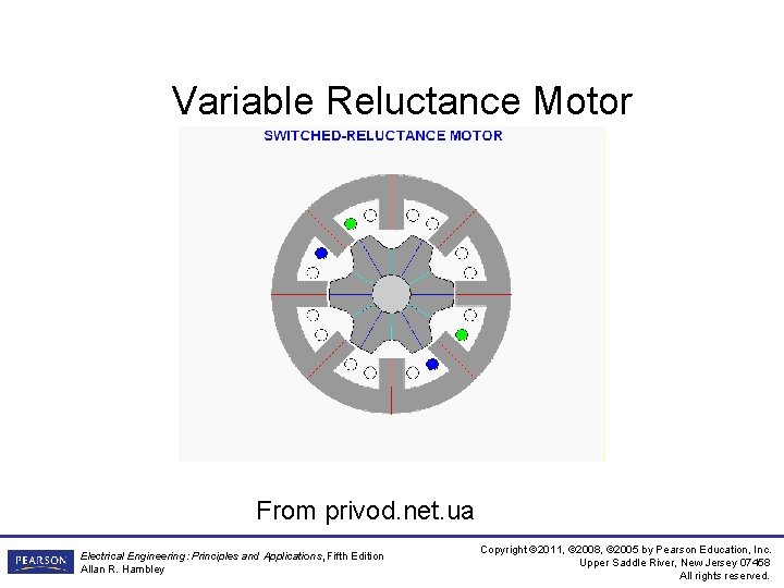 Variable Reluctance Motor From privod. net. ua Electrical Engineering: Principles and Applications, Fifth Edition Variable Reluctance Motor From privod. net. ua Electrical Engineering: Principles and Applications, Fifth Edition