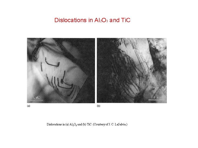 Dislocations in Al 2 O 3 and Ti. C Dislocations in (a) Al 2
