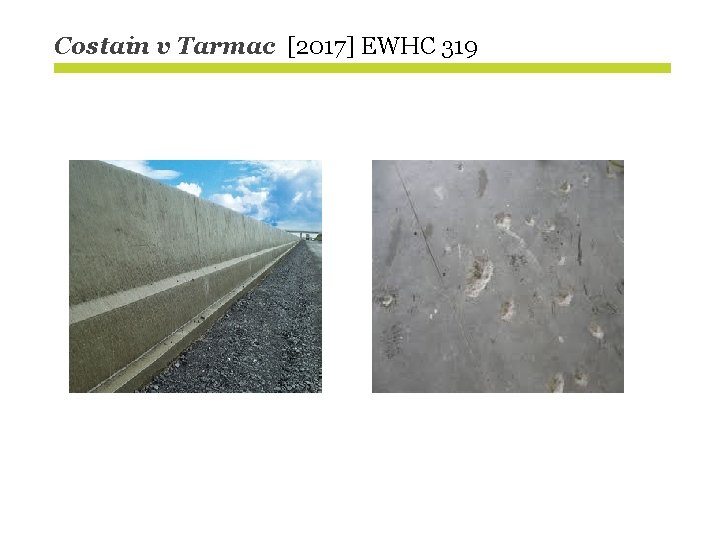 Costain v Tarmac [2017] EWHC 319 