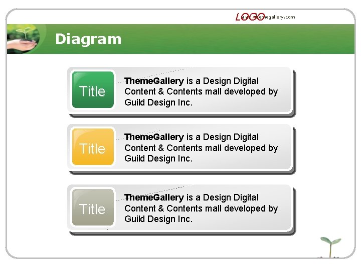www. themegallery. com LOGO Diagram Title Theme. Gallery is a Design Digital Content &
