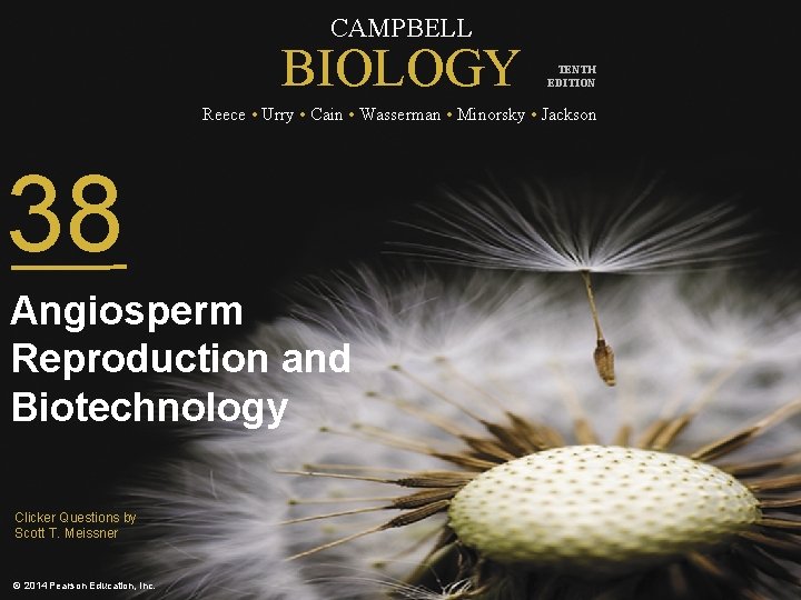 CAMPBELL BIOLOGY TENTH EDITION Reece • Urry • Cain • Wasserman • Minorsky •