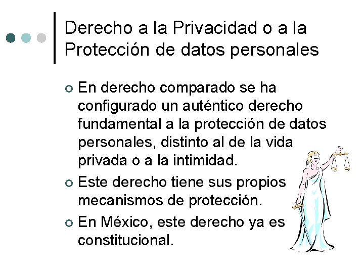 Derecho a la Privacidad o a la Protección de datos personales En derecho comparado