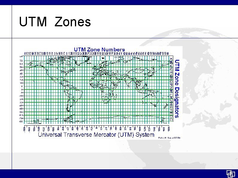 UTM Zones 