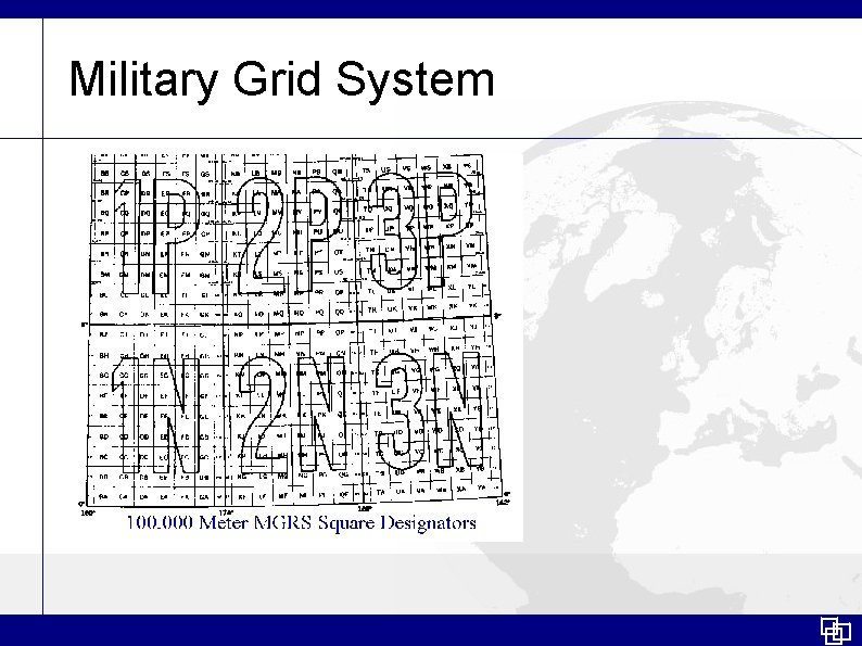 Military Grid System 