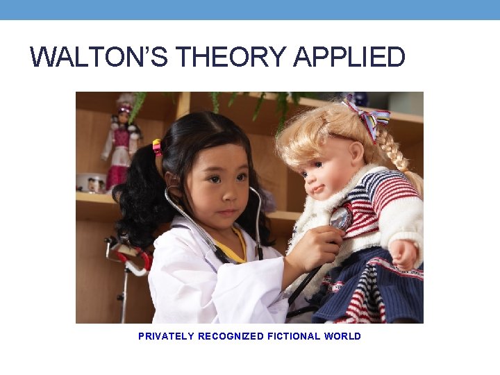 WALTON’S THEORY APPLIED PRIVATELY RECOGNIZED FICTIONAL WORLD 