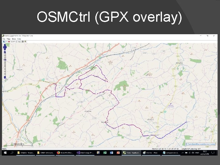 OSMCtrl (GPX overlay) 