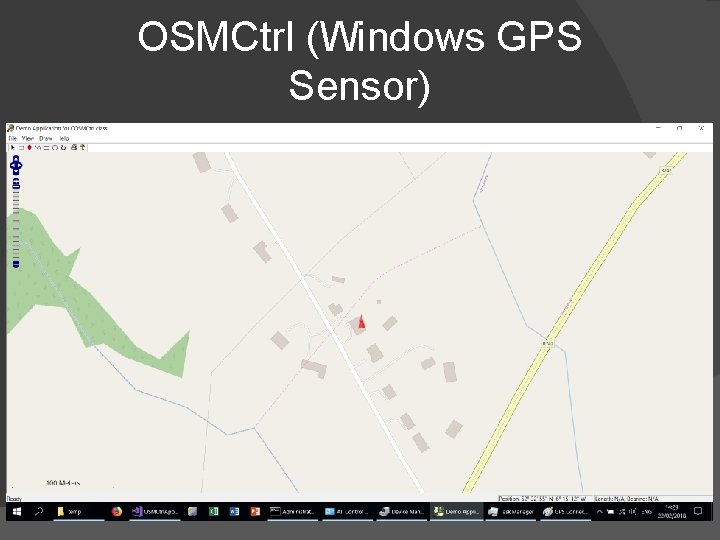 OSMCtrl (Windows GPS Sensor) 