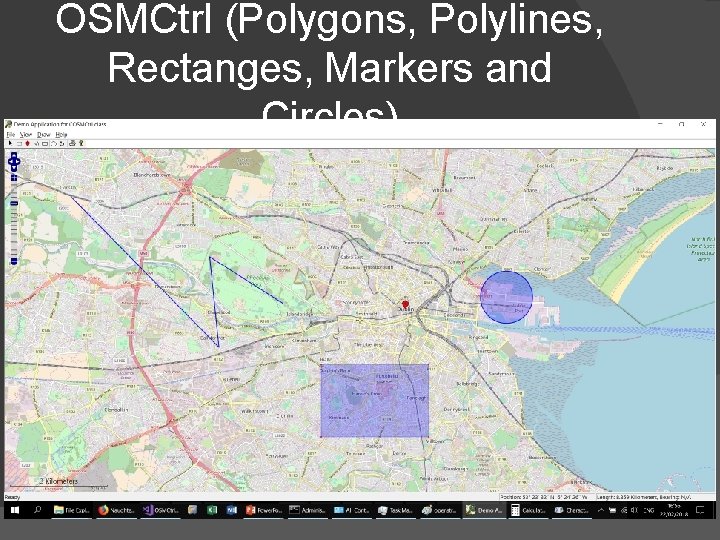 OSMCtrl (Polygons, Polylines, Rectanges, Markers and Circles) 