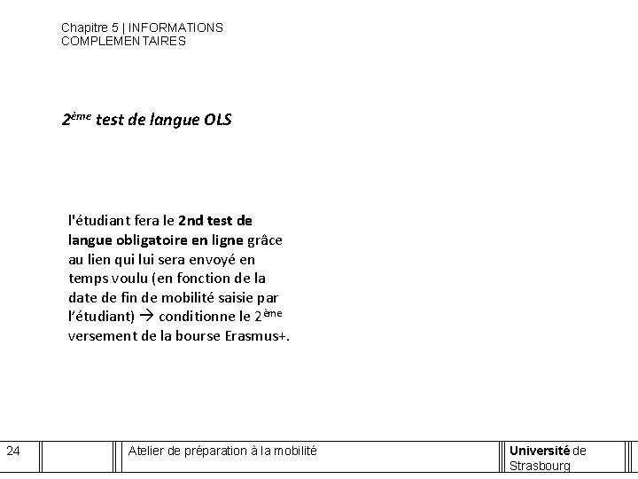 Partir Avec Erasmus Atelier De Prparation La Demobilit