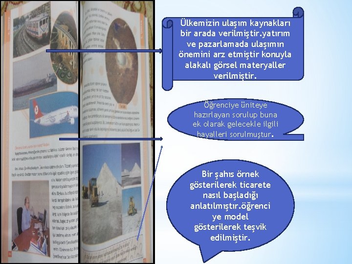 Ülkemizin ulaşım kaynakları bir arada verilmiştir. yatırım ve pazarlamada ulaşımın önemini arz etmiştir konuyla