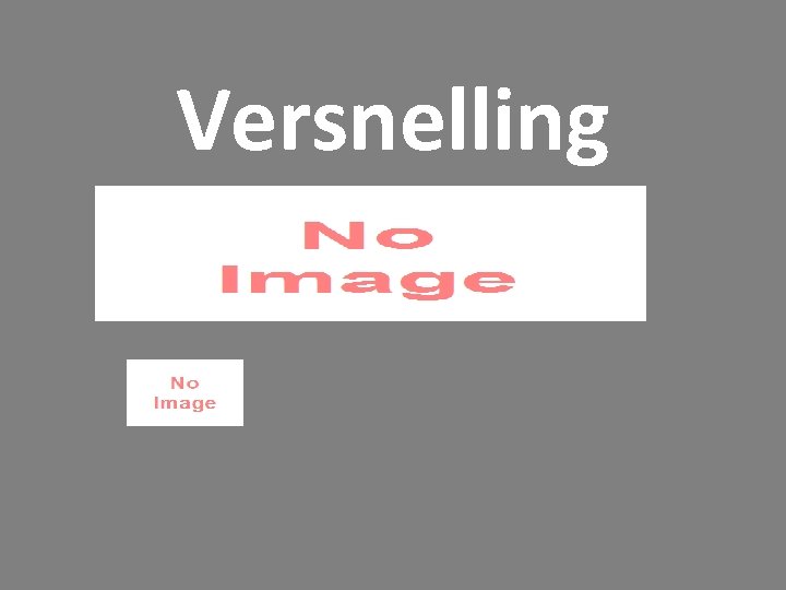 Versnelling 