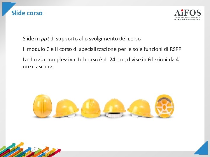 Slide corso Slide in ppt di supporto allo svolgimento del corso Il modulo C