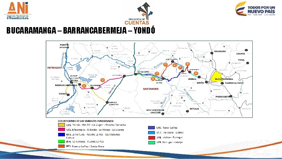 BUCARAMANGA – BARRANCABERMEJA – YONDÓ 