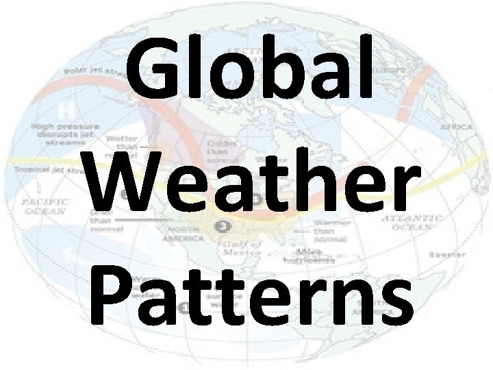 Global Weather Patterns 