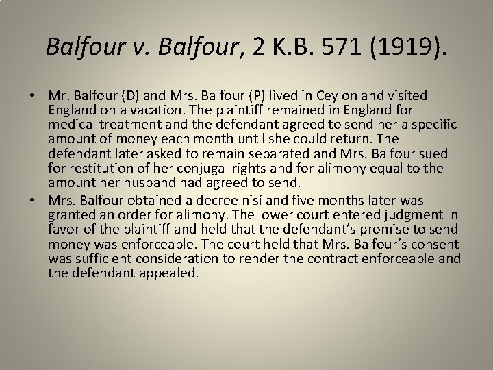 Contract law Revision Preview Definition Formation of a