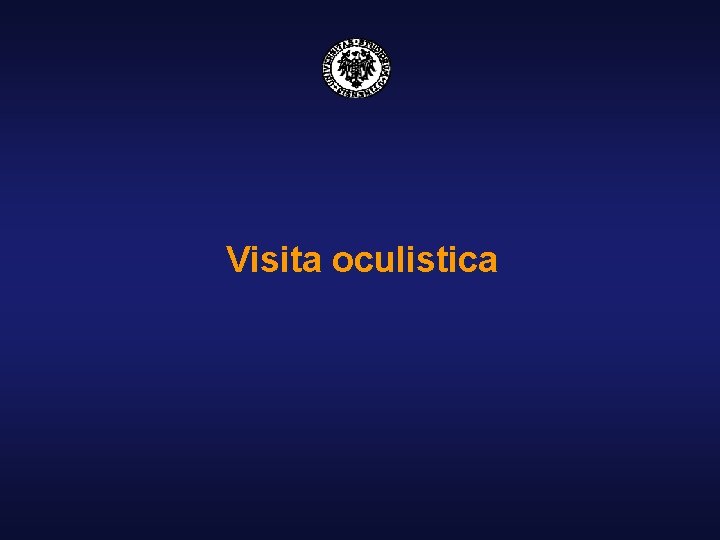 Visita oculistica Visita oculistica