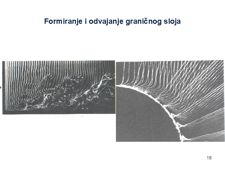 Formiranje i odvajanje graničnog sloja 18 