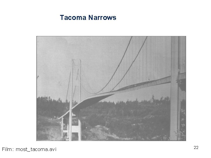 Tacoma Narrows Film: most_tacoma. avi 22 