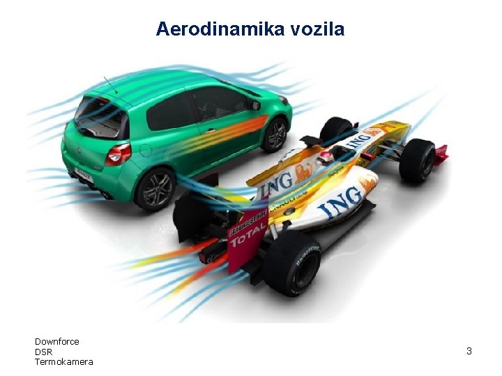 Aerodinamika vozila Downforce DSR Termokamera 3 