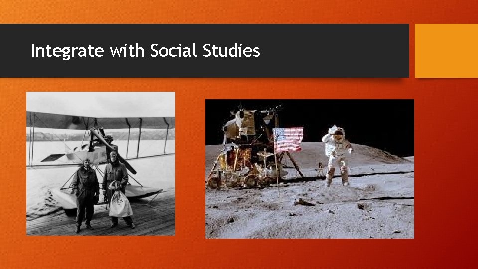 Integrate with Social Studies 