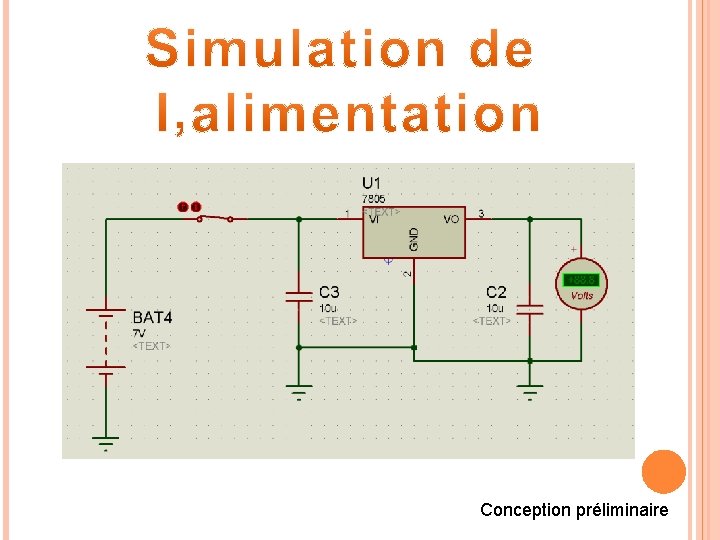 Conception préliminaire 